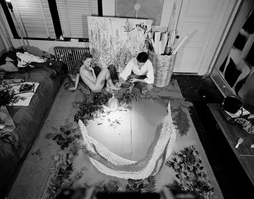 نقشه‌های آبی رابرت رائوشنبرگ و سوزان ویل، ۱۹۵۰