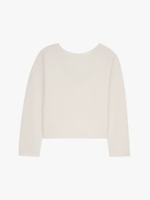 سویتر کشمیری لوکس با یقه قایق‌دار از Naadam