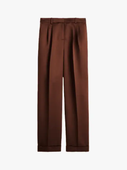 شلوار چپند گسترده چین‌دار – J.Crew