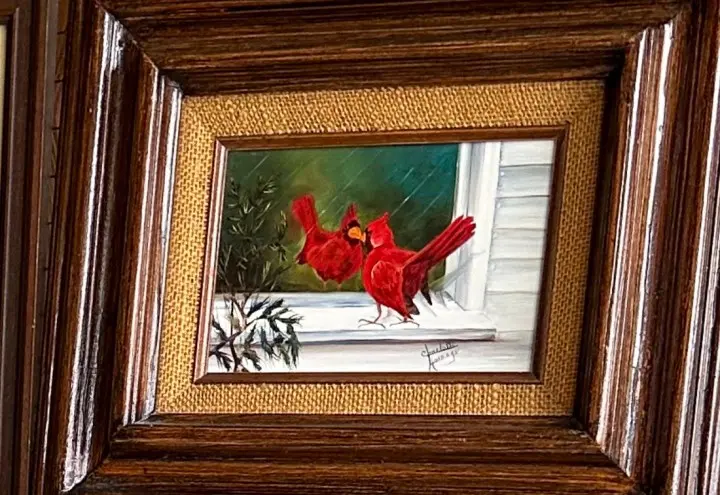 آیا این نقاشی را دیده‌اید؟ خانواده لورنس امیدوار است که به اثر هنری عزیزشان بازگردد