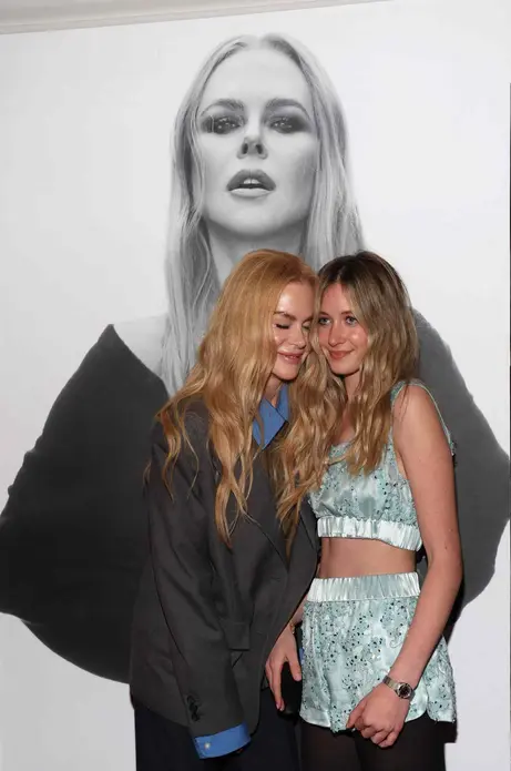 نیکول کیدمان و ساندی رز کیدمان‑اربن در مهمانی سالانه بهترین اجراهای مجله W در شاتو مارمونت در ۴ ژانویه حضور یافتند